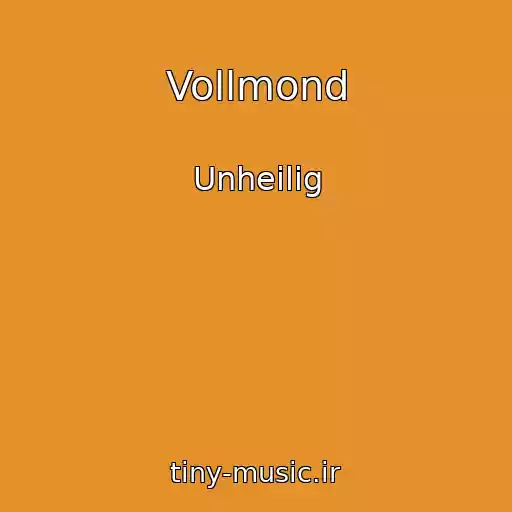 کاور آهنگ Vollmond از Unheilig
