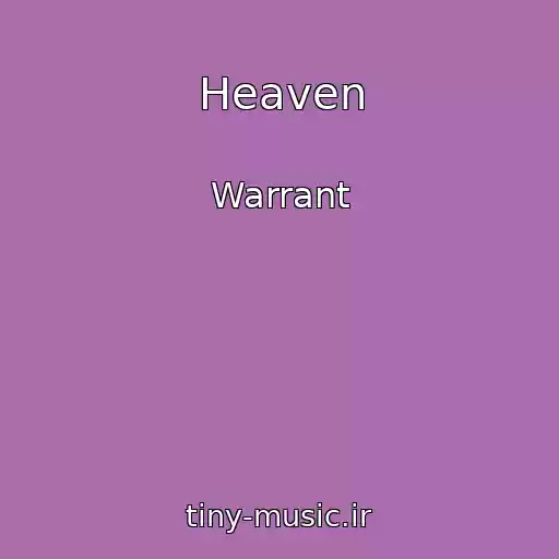 کاور آهنگ Heaven از Warrant