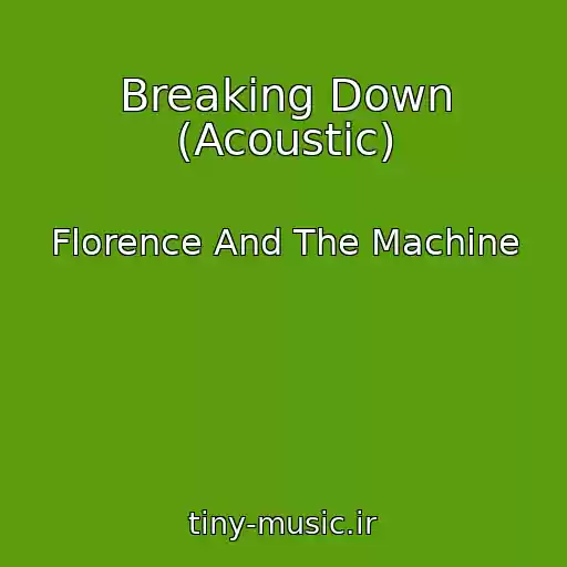کاور آهنگ Breaking Down (Acoustic) از Florence And The Machine