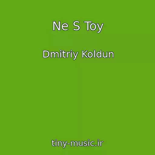 کاور آهنگ Ne S Toy از Dmitriy Koldun