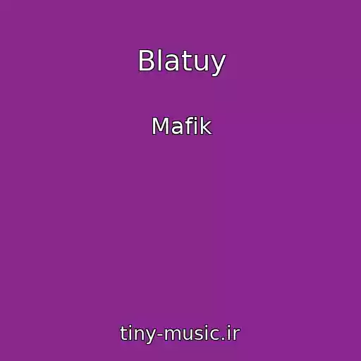 کاور آهنگ Blatuy از Mafik