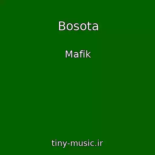 کاور آهنگ Bosota از Mafik