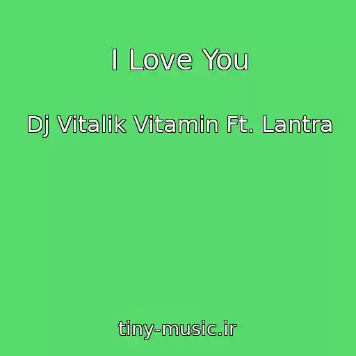 کاور آهنگ I Love You از Dj Vitalik Vitamin Ft. Lantra