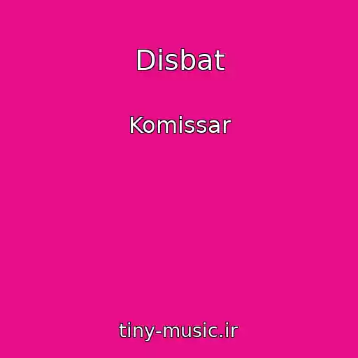 کاور آهنگ Disbat از Komissar