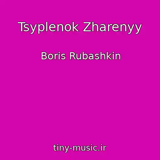 کاور آهنگ Tsyplenok Zharenyy از Boris Rubashkin