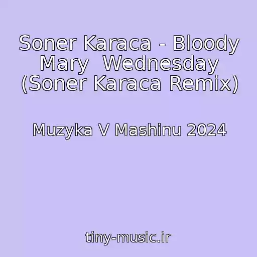 کاور آهنگ Soner Karaca - Bloody Mary  Wednesday (Soner Karaca Remix) از Muzyka V Mashinu 2024