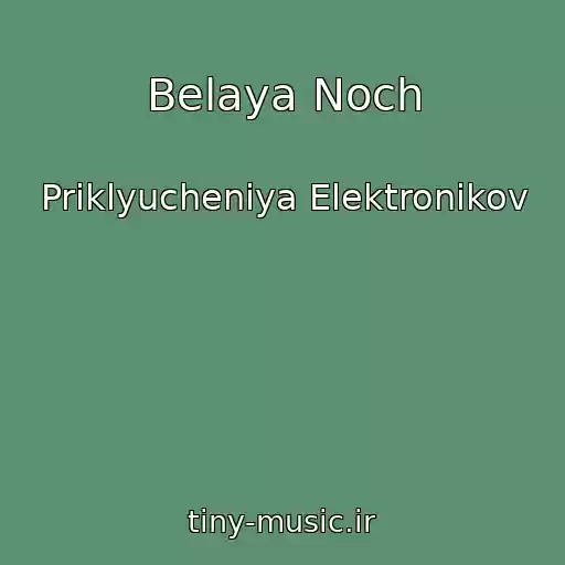 کاور آهنگ Belaya Noch از Priklyucheniya Elektronikov