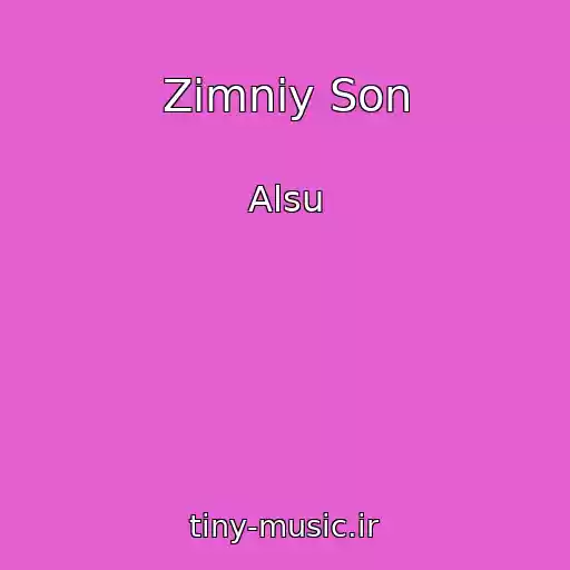 کاور آهنگ Zimniy Son از Alsu