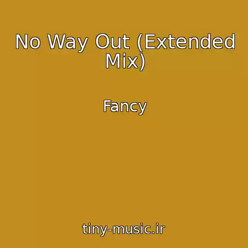کاور آهنگ No Way Out (Extended Mix) از Fancy