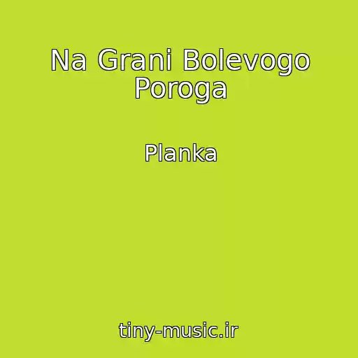 کاور آهنگ Na Grani Bolevogo Poroga از Planka
