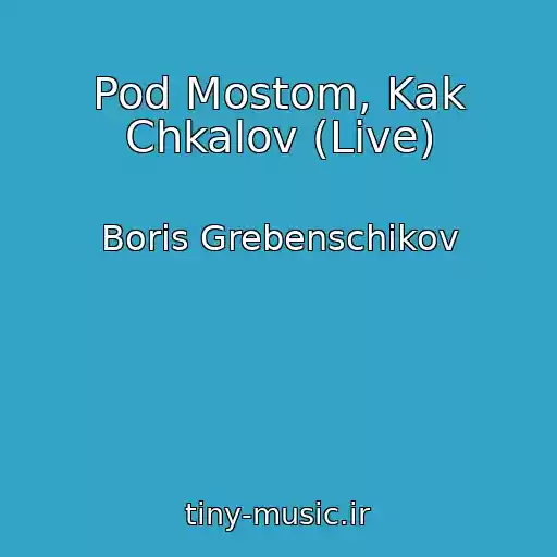 کاور آهنگ Pod Mostom, Kak Chkalov (Live) از Boris Grebenschikov