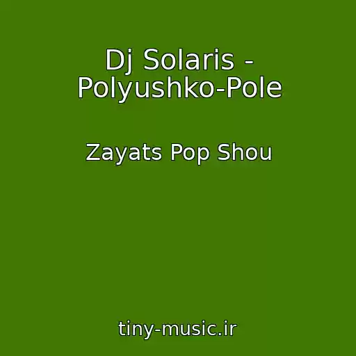 کاور آهنگ Dj Solaris - Polyushko-Pole از Zayats Pop Shou