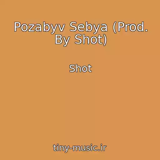 کاور آهنگ Pozabyv Sebya (Prod. By Shot) از Shot