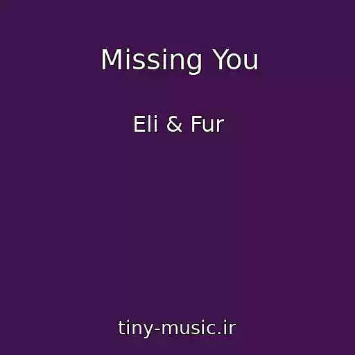 کاور آهنگ Missing You از Eli & Fur