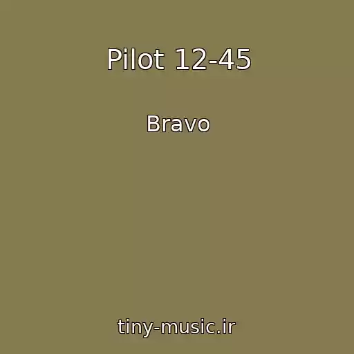 کاور آهنگ Pilot 12-45 از Bravo