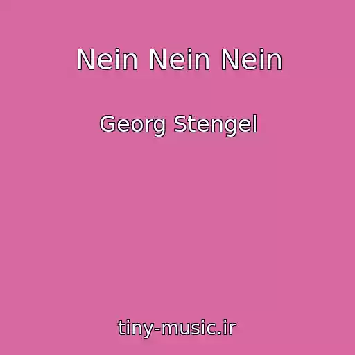 کاور آهنگ Nein Nein Nein از Georg Stengel