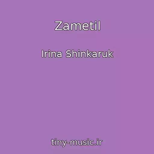 کاور آهنگ Zametіl از Іrina Shinkaruk