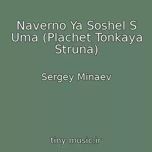 کاور آهنگ Naverno Ya Soshel S Uma (Plachet Tonkaya Struna) از Sergey Minaev