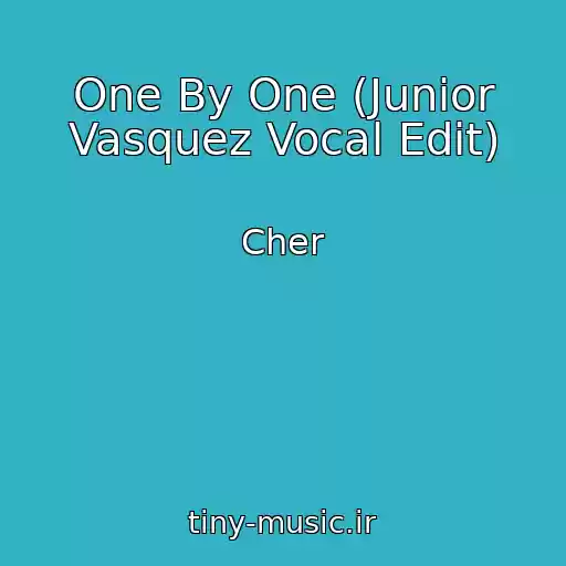 کاور آهنگ One By One (Junior Vasquez Vocal Edit) از Cher