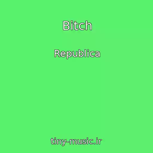 کاور آهنگ Bitch از Republica