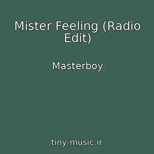 کاور آهنگ Mister Feeling (Radio Edit) از Masterboy