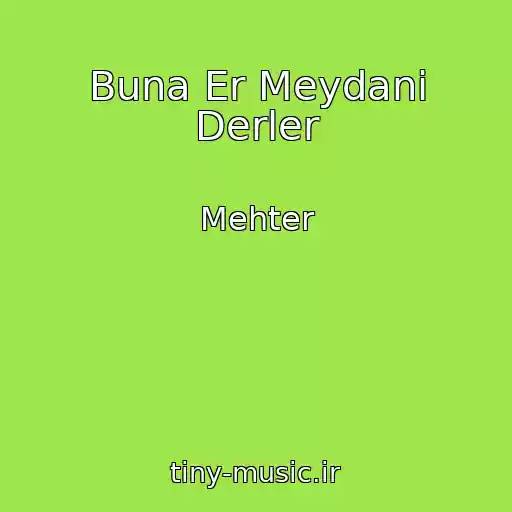 کاور آهنگ Buna Er Meydani Derler از Mehter