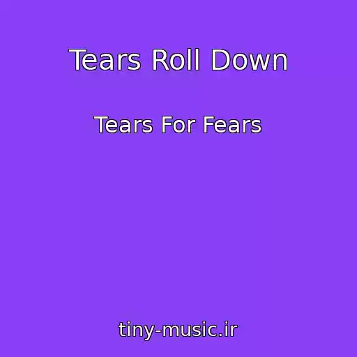 کاور آهنگ Tears Roll Down از Tears For Fears