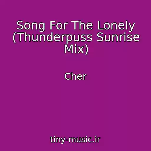 کاور آهنگ Song For The Lonely (Thunderpuss Sunrise Mix) از Cher