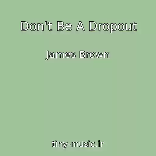 کاور آهنگ Don't Be A Dropout از James Brown