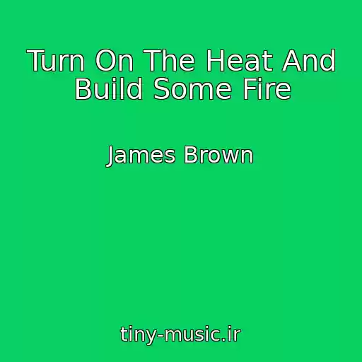 کاور آهنگ Turn On The Heat And Build Some Fire از James Brown