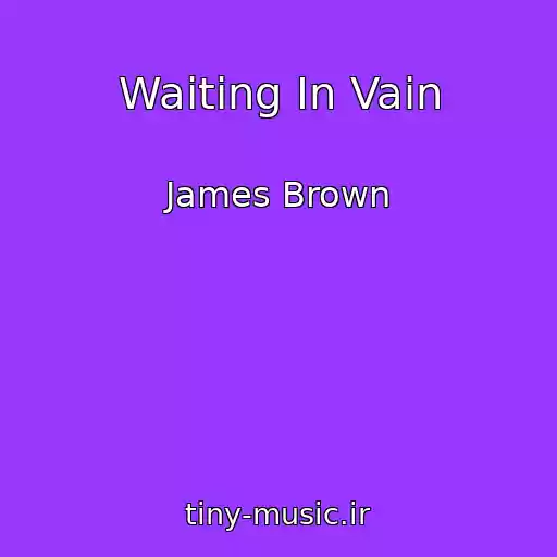 کاور آهنگ Waiting In Vain از James Brown