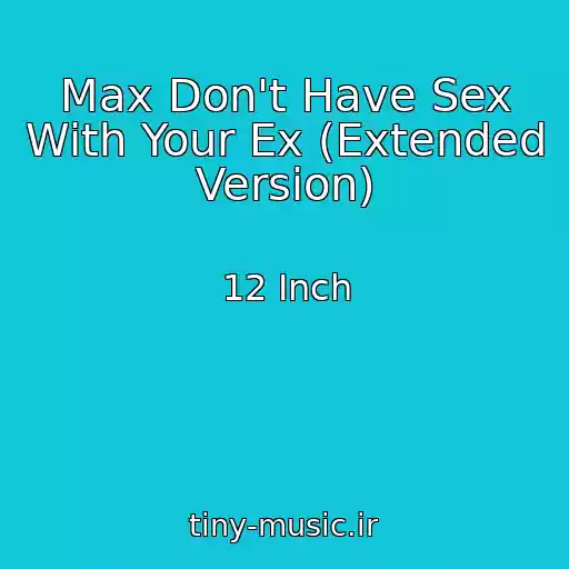 کاور آهنگ Max Don't Have Sex With Your Ex (Extended Version) از 12 Inch