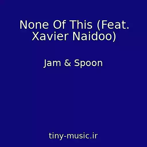 کاور آهنگ None Of This (Feat. Xavier Naidoo) از Jam & Spoon