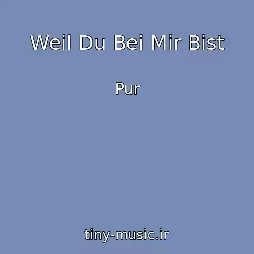 کاور آهنگ Weil Du Bei Mir Bist از Pur