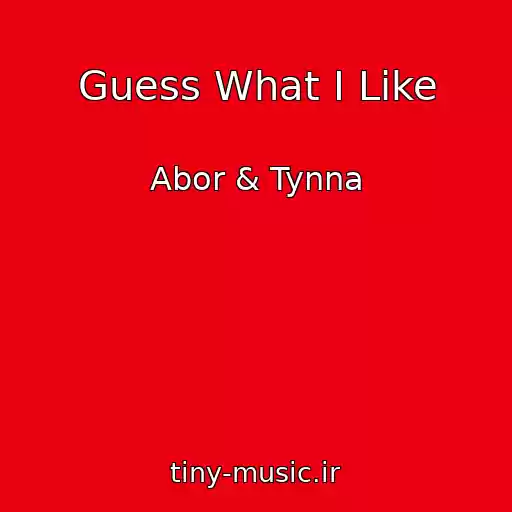 کاور آهنگ Guess What I Like از Abor & Tynna
