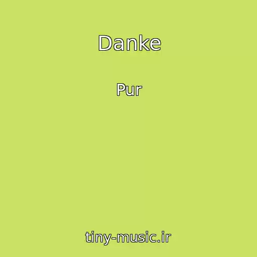 کاور آهنگ Danke از Pur