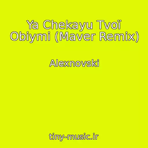 کاور آهنگ Ya Chekayu Tvoї Obіymi (Maver Remix) از Alexnovski