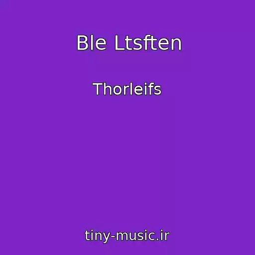 کاور آهنگ Ble Ltsften از Thorleifs