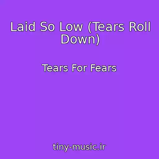 کاور آهنگ Laid So Low (Tears Roll Down) از Tears For Fears