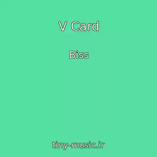 کاور آهنگ V Card از Biss