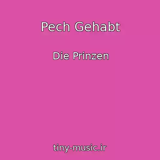 کاور آهنگ Pech Gehabt از Die Prinzen