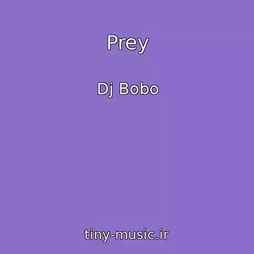 کاور آهنگ Prey از Dj Bobo