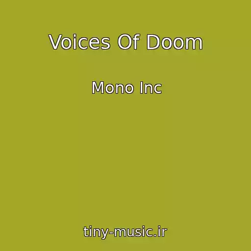 کاور آهنگ Voices Of Doom از Mono Inc