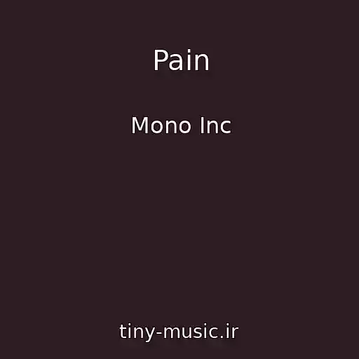 کاور آهنگ Pain از Mono Inc