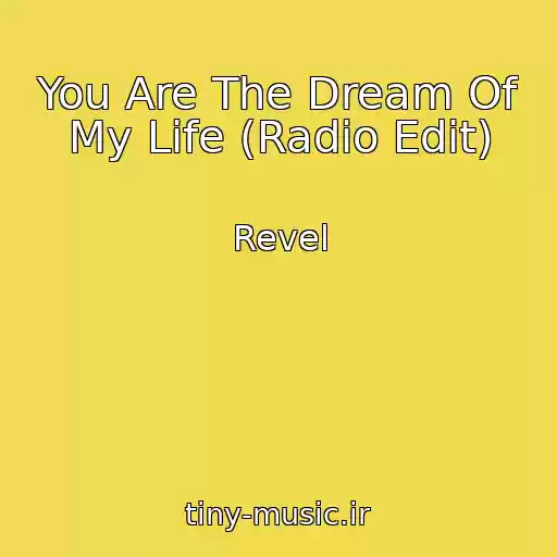 کاور آهنگ You Are The Dream Of My Life (Radio Edit) از Revel