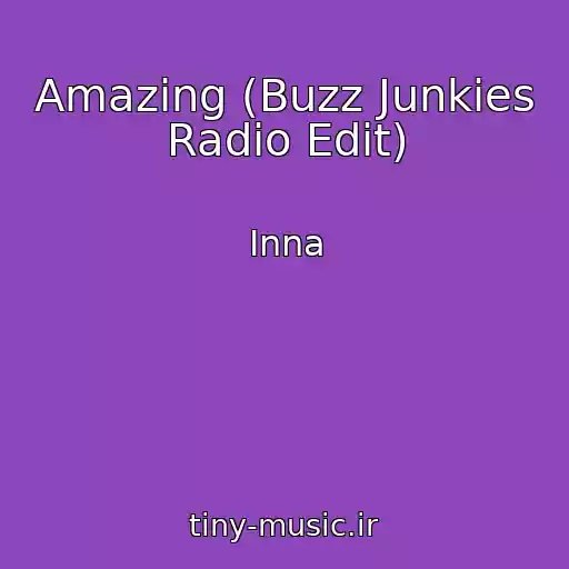کاور آهنگ Amazing (Buzz Junkies Radio Edit) از Inna