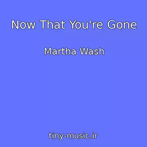 کاور آهنگ Now That You're Gone از Martha Wash