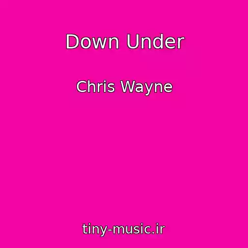 کاور آهنگ Down Under از Chris Wayne