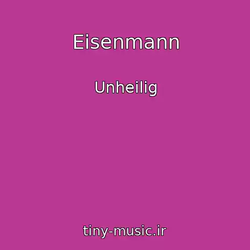 کاور آهنگ Eisenmann از Unheilig
