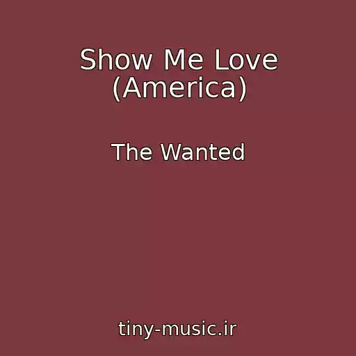 کاور آهنگ Show Me Love (America) از The Wanted